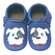 moccasin puppy blue